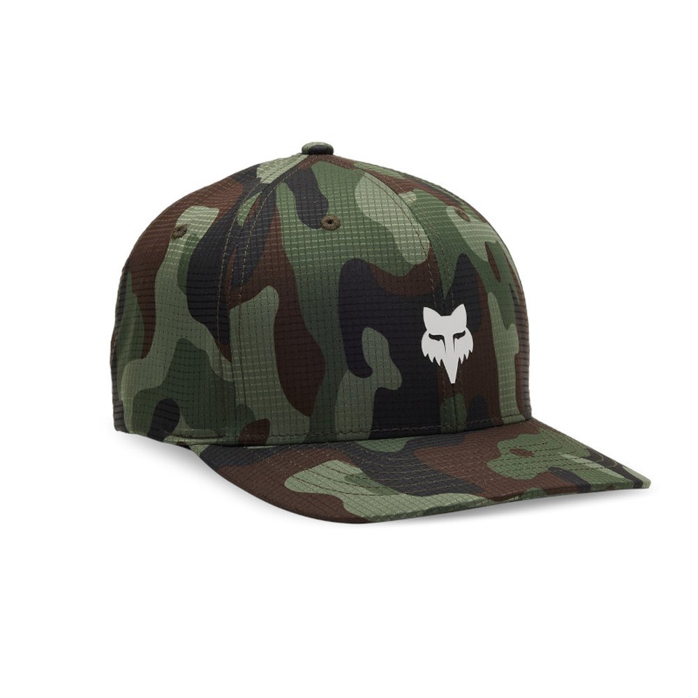 FOX FOX HEAD CAMO TECH FLEXFIT Kappe Grün Camo
