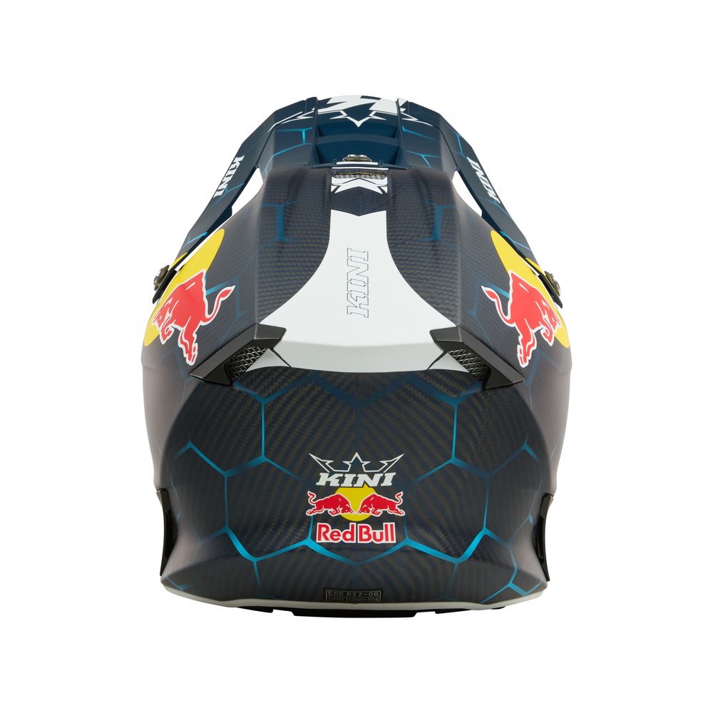 KINI RED BULL MXC2 Motocross Helm 2.0 blau/weiss