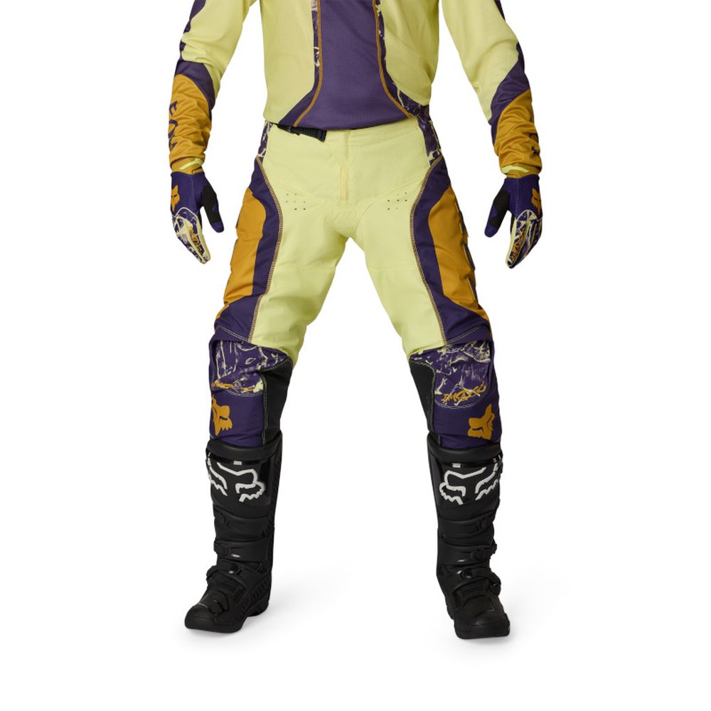 FOX 180 IMAGE PRINT Motocross Hose Pear Gelb