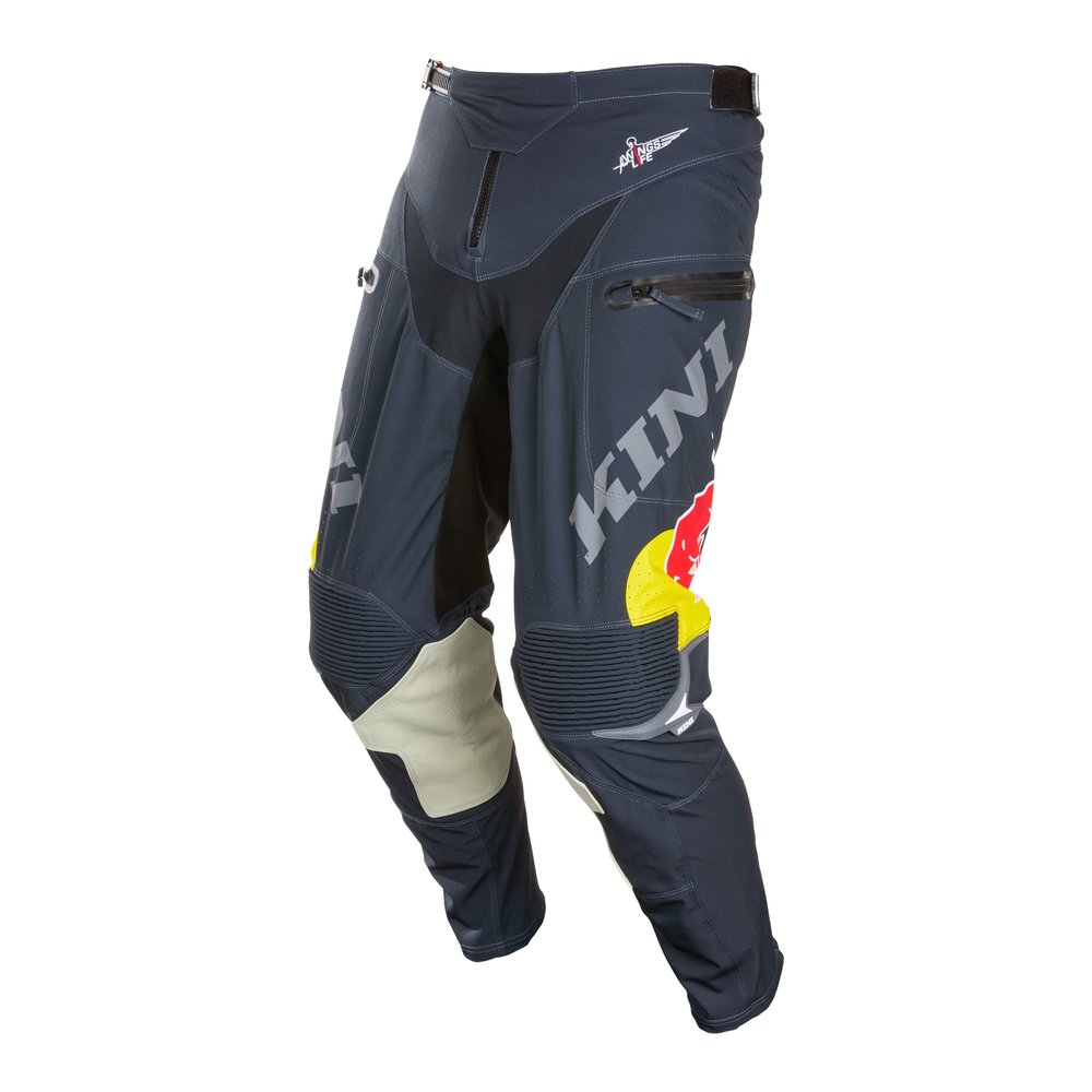 KINI RED BULL EXC Motocross Hose 1.0 blau/weiss