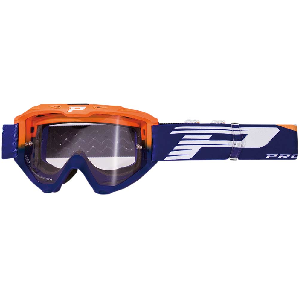 PROGRIP 3450LS Riot OTG Brille orange blau