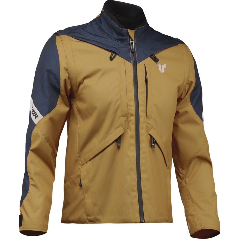 THOR Terrain Frauen Enduro Jacke caramel/midnight blau
