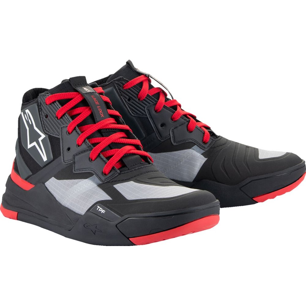 ALPINESTARS Speedflight Motorrad Schuhe schwarz rot