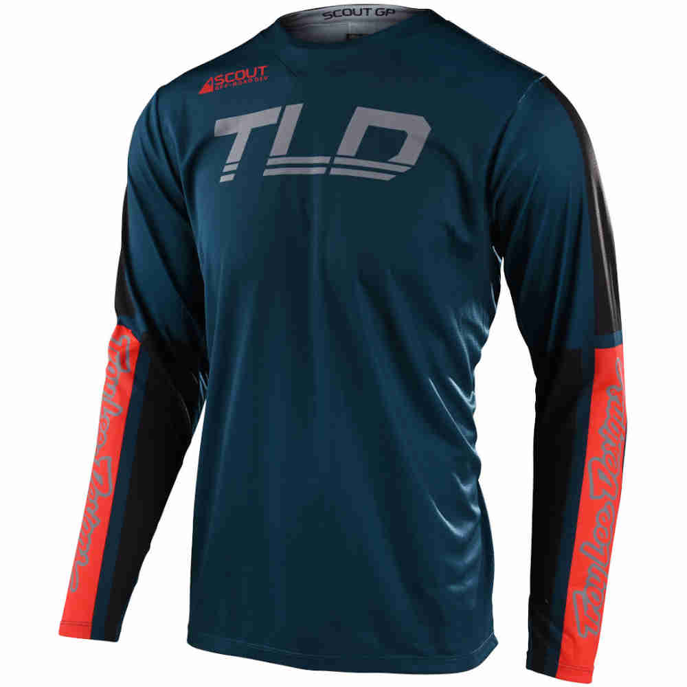 TROY LEE DESIGNS Scout GP Recon Motocross Jersey blau TROY LEE DESIGNS Scout GP Recon Motocross Jersey blau