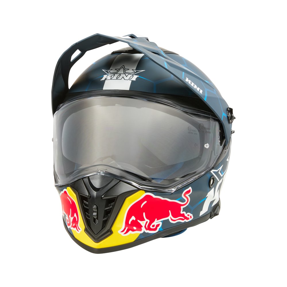 KINI RED BULL ADV X Helm ATV/Enduro Helm 2.0 blau/weiss KINI RED BULL ADV X Helm ATV/Enduro Helm 2.0 blau/weiss