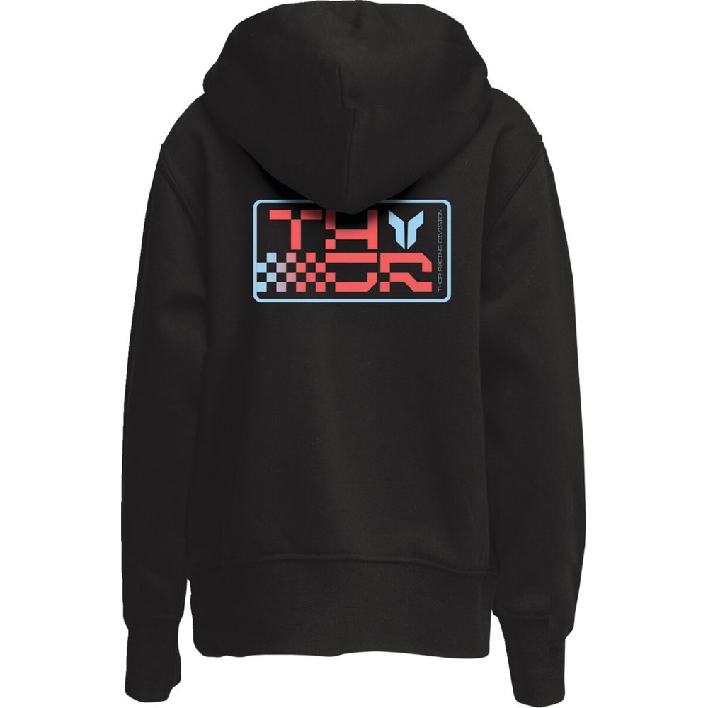 THOR Vantage Youth Kinder Kapuzen Pullover Hoodie schwarz