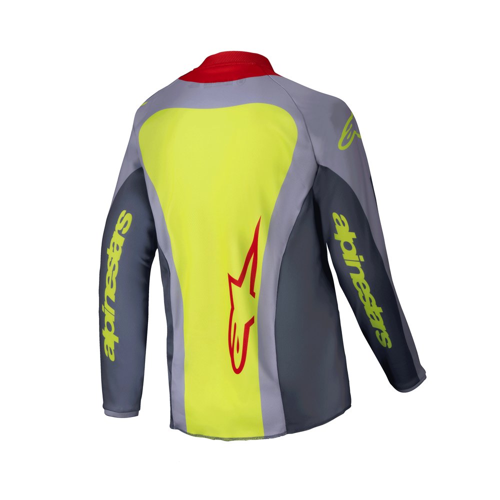 ALPINESTARS Racer Youth Melt Kinder Jersey rot grau ALPINESTARS Racer Youth Melt Kinder Jersey rot grau