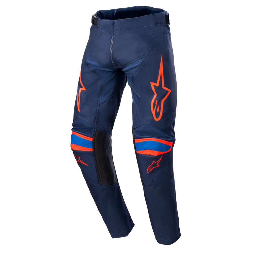 ALPINESTARS Racer Narin Kinder Motocross Hose blau orange