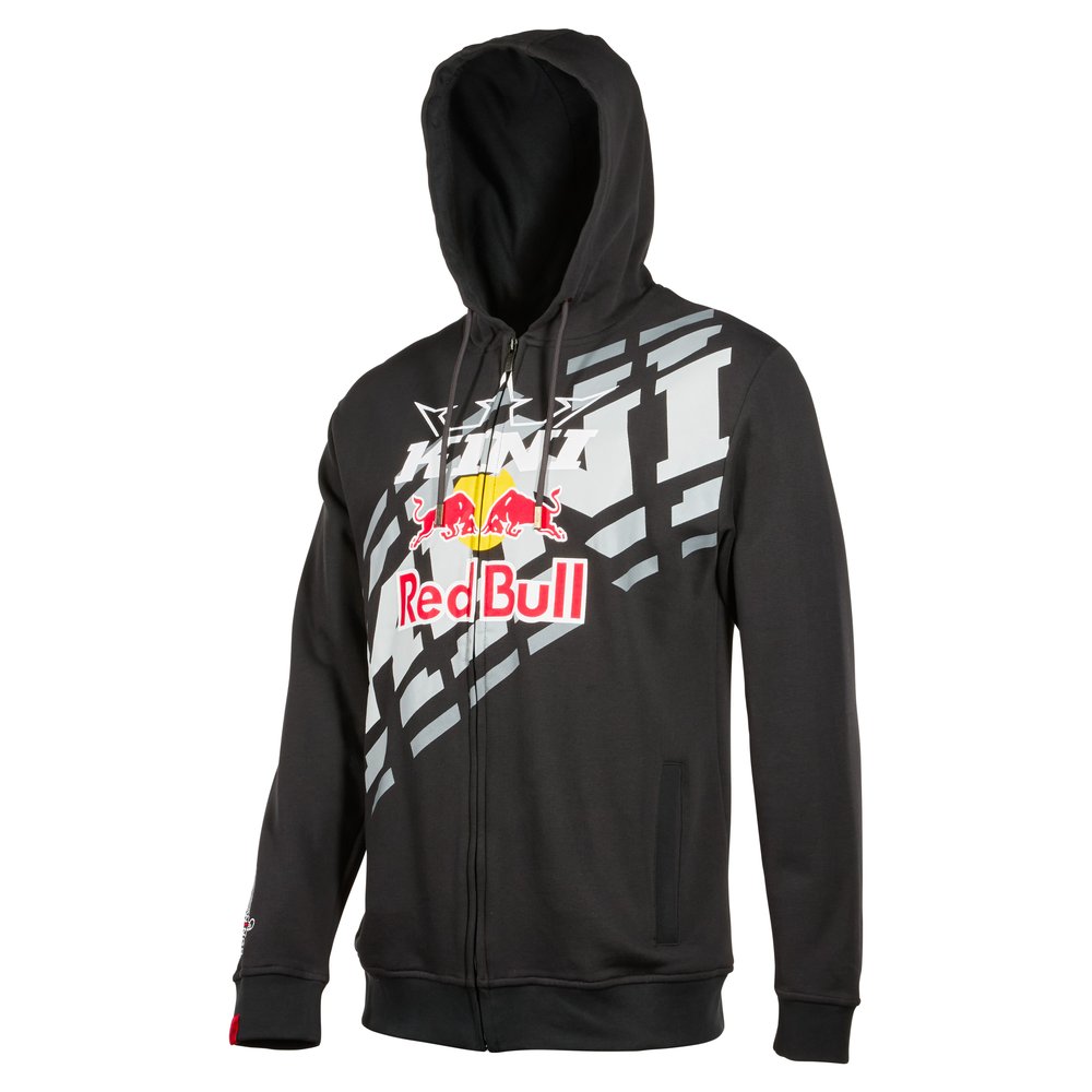 KINI RED BULL ST Zip Hoodie 1.0 Kapuzen Pullover grau KINI RED BULL ST Zip Hoodie 1.0 Kapuzen Pullover grau