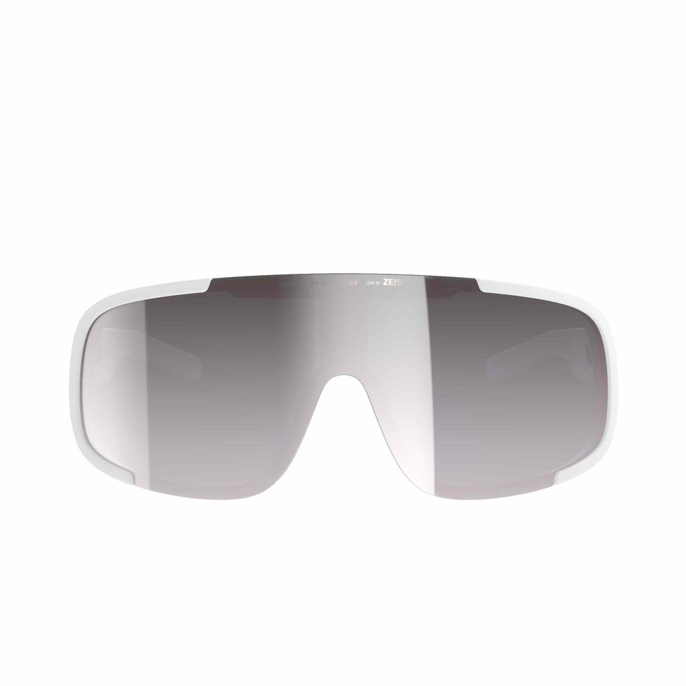 POC Aspire Mid Gravel Brille Hydrogen White/Clarity Road/Sunny Silver