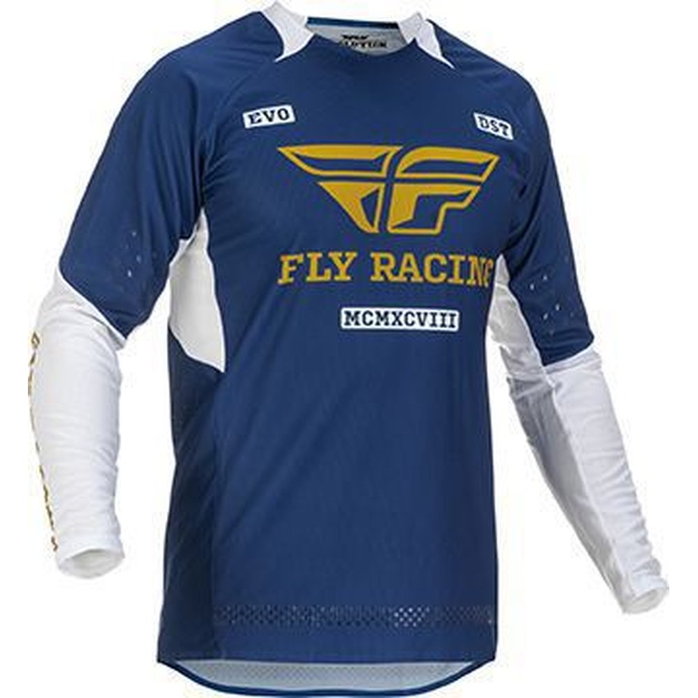 FLY Evolution MX MTB Jersey weiss gold