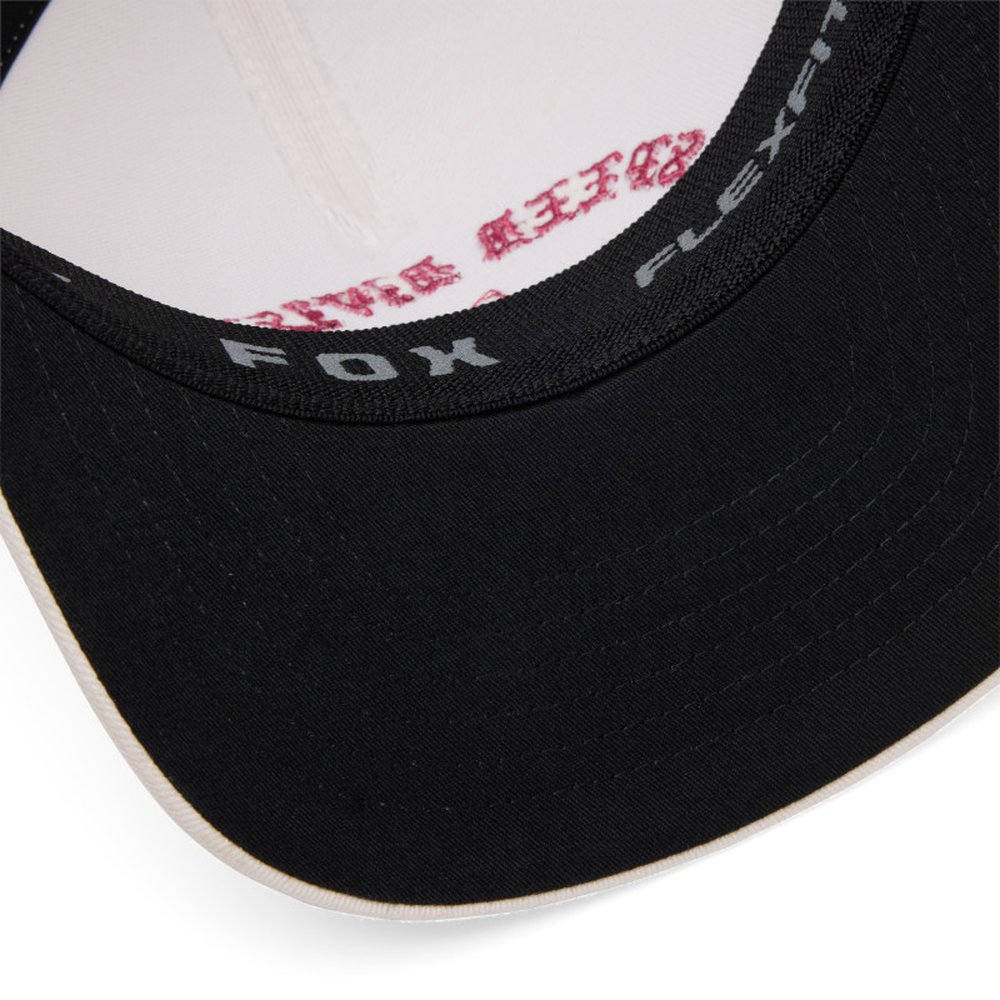 FOX ICON FLEXFIT HAT Kappe Off weiss