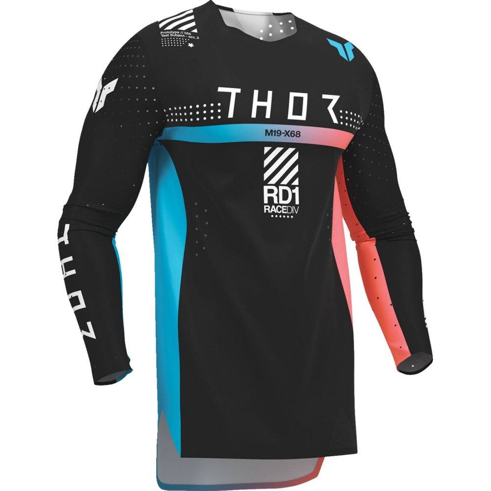 THOR Sportmode Synth Jersey schwarz