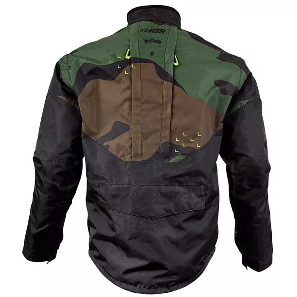 THOR Terrain Enduro Motocross Jacke camo grün THOR Terrain Enduro Motocross Jacke camo grün