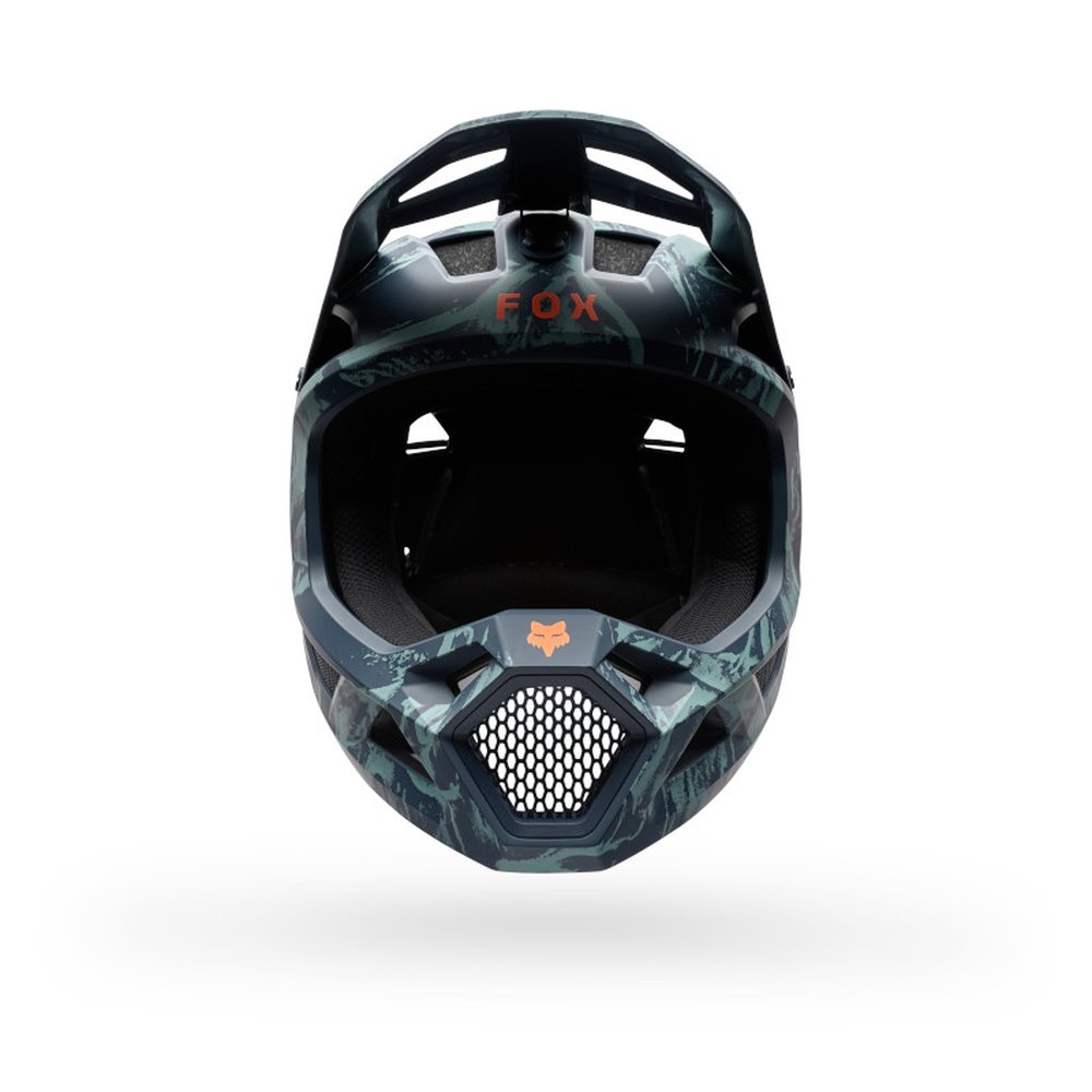 FOX YOUTH RAMPAGE IMAGE PRINT CPSC/CE Fullface MTB Helm für Kinder Dark Blau