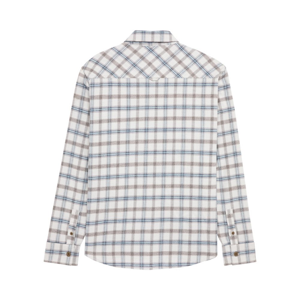 FOX W SURVIVALIST CORE FLANNEL LS Hell Grau
