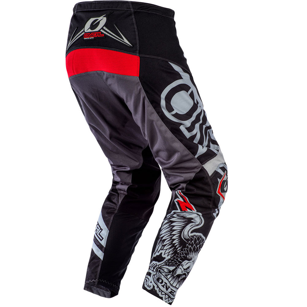 ONEAL Element Warhawk Motocross Hose schwarz grau