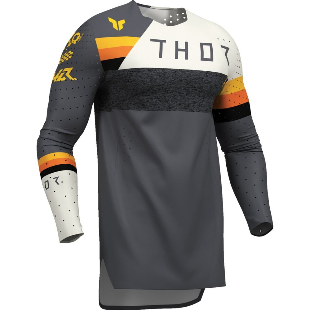 THOR Sportmode League Jersey grau/weiss