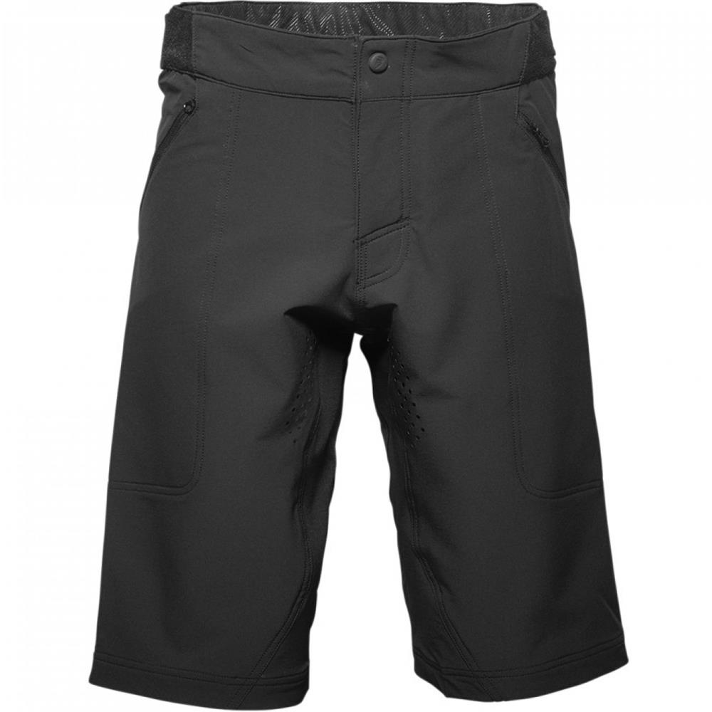 THOR Intense Shorts kurze MTB Hose schwarz grau