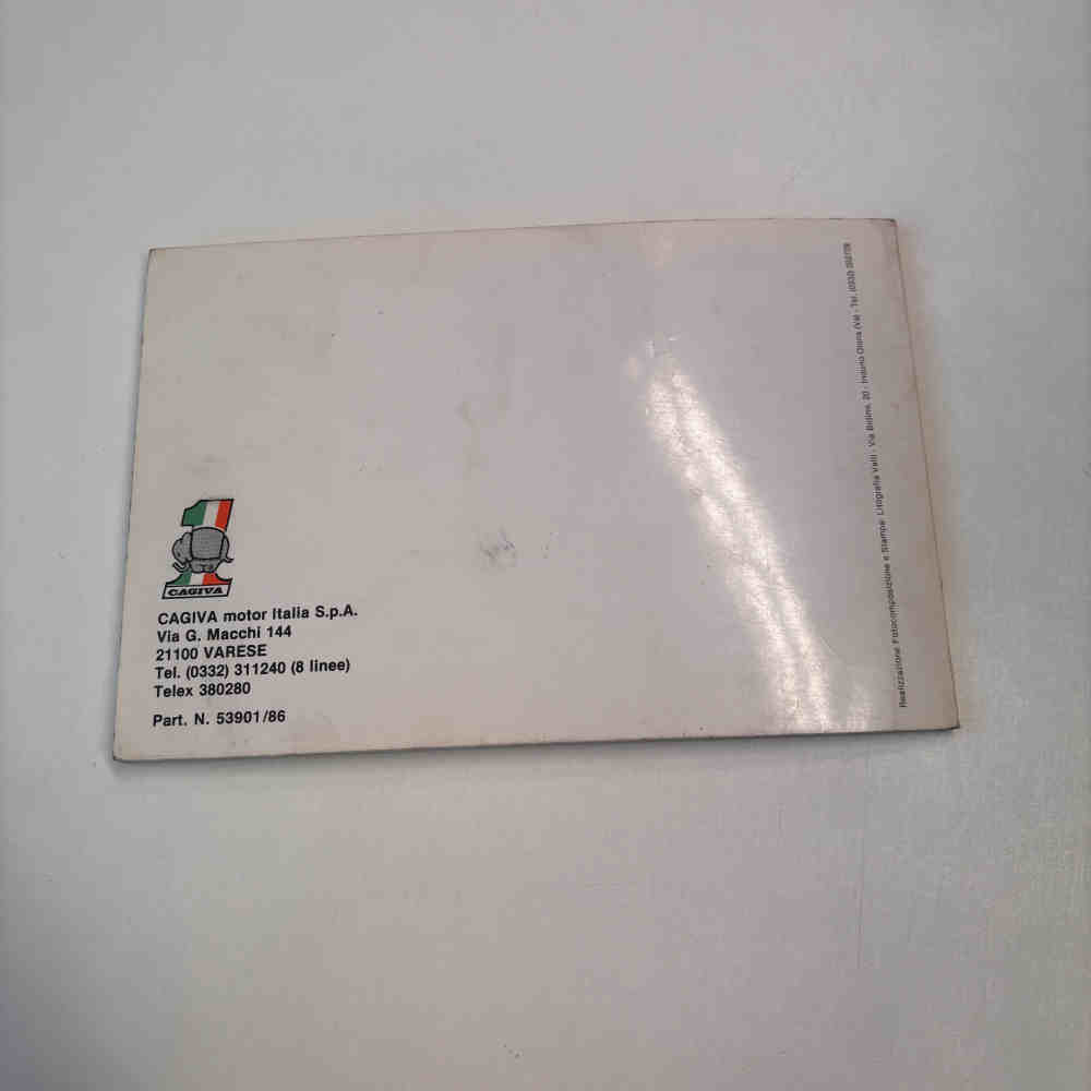 CAGIVA WMX 125 1987 Cross 53901 Motorrad-Handbuch gebraucht