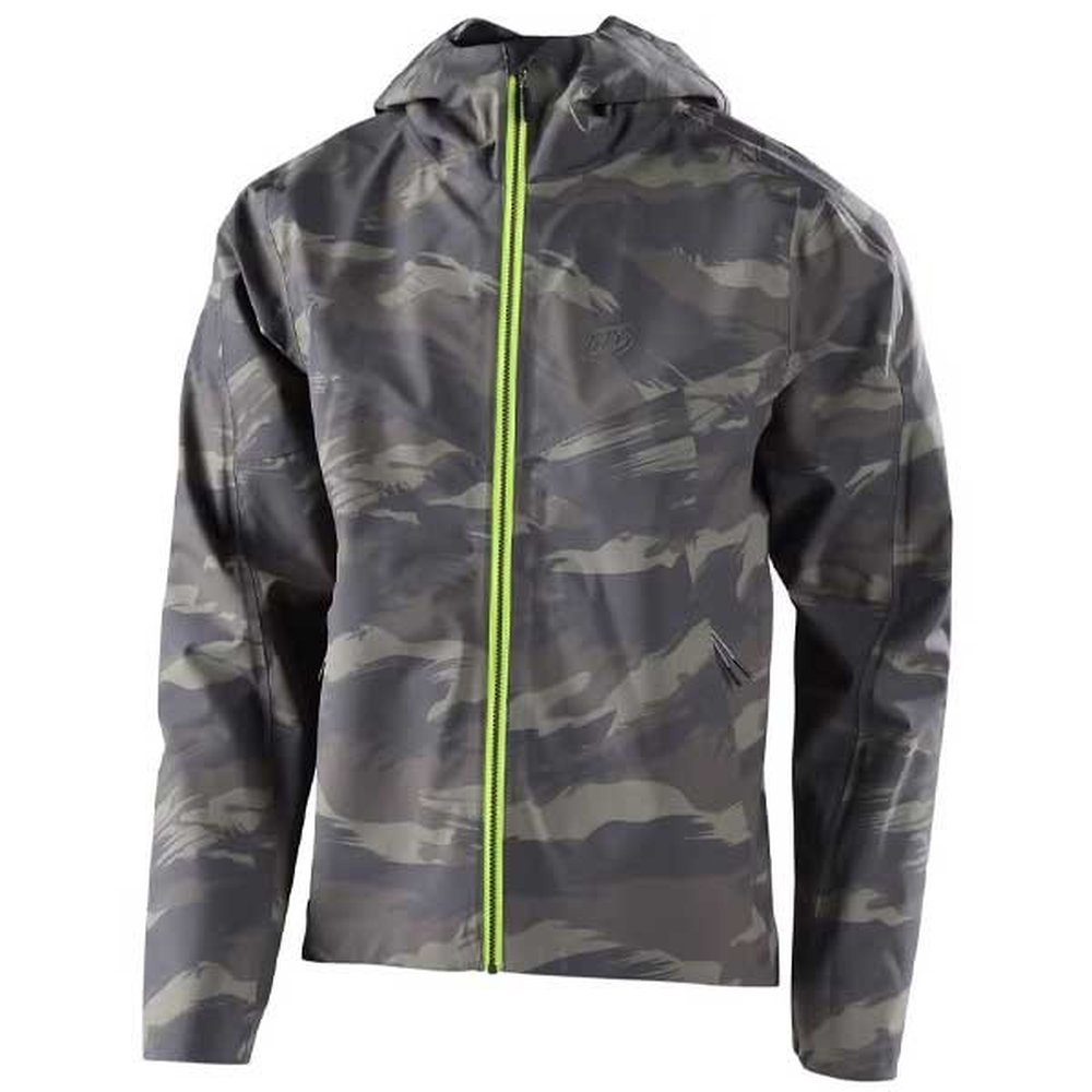 TROY LEE DESIGNS Descent MTB Regen-Jacke brushed camo army