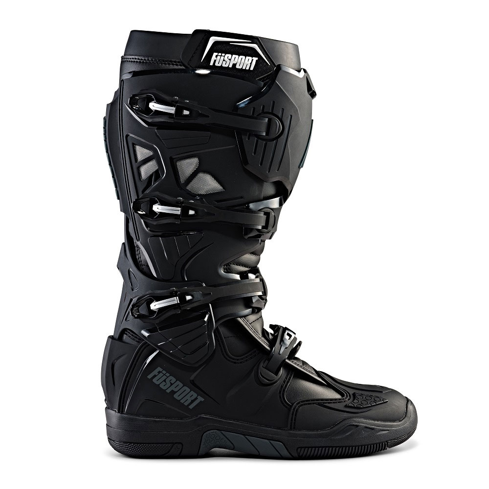 FÜSPORT XP2 Motocross Stiefel stealth schwarz FÜSPORT XP2 Motocross Stiefel stealth schwarz
