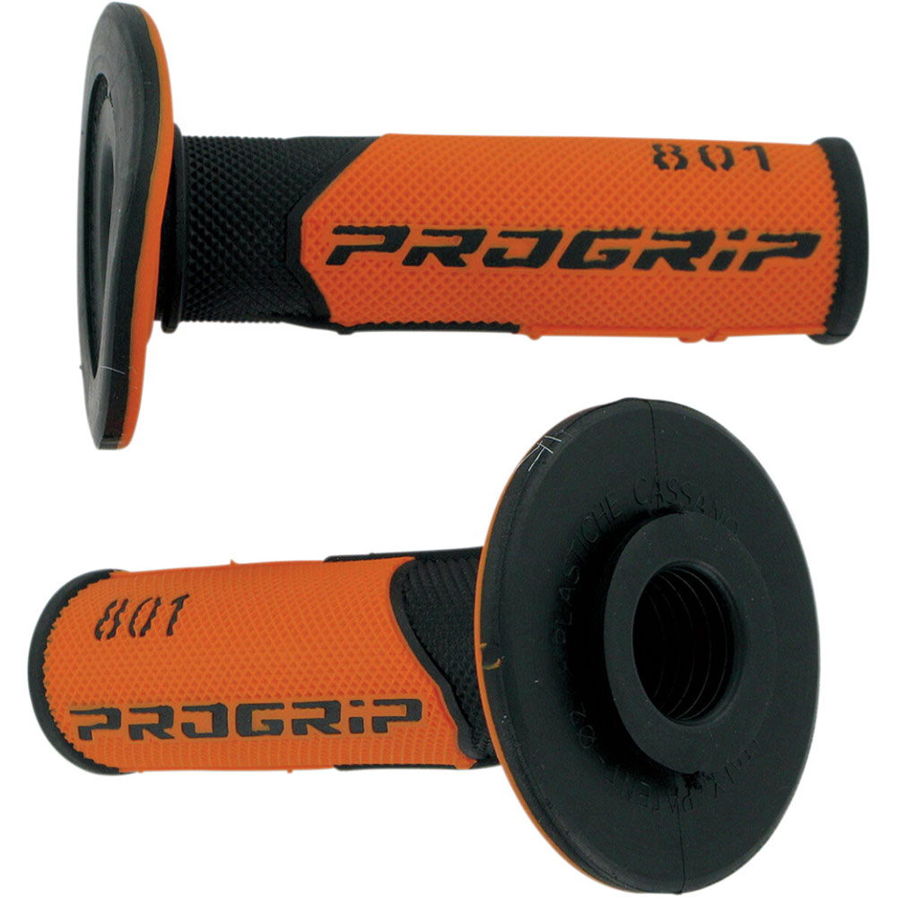 PROGRIP 801 Double Density Motocross schwarz orange