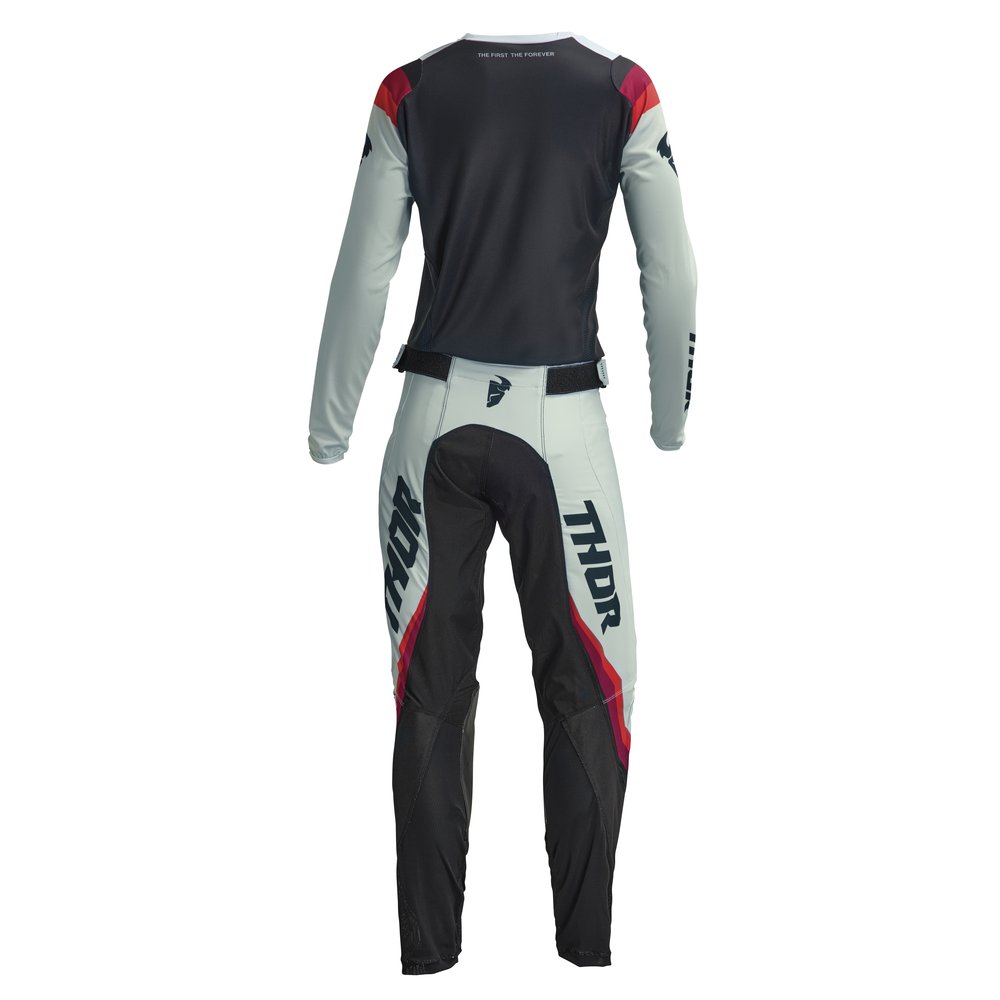 THOR Pulse Rev Women Frauen MX MTB Jersey schwarz mint