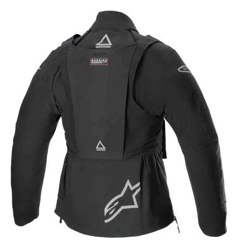 ALPINESTARS Techdura Enduro Jacke schwarz silber ALPINESTARS Techdura Enduro Jacke schwarz silber