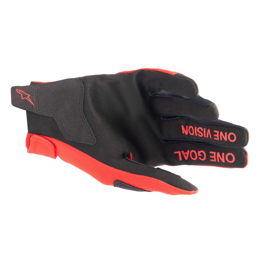 ALPINESTARS Radar Handschuhe rot silber