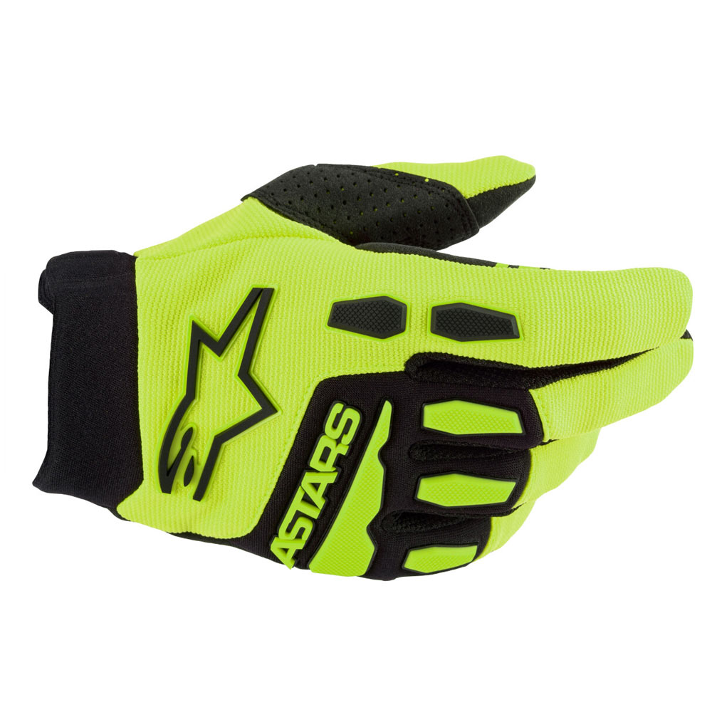 ALPINESTARS Full Bore Kinder MX MTB Handschuhe gelb blau