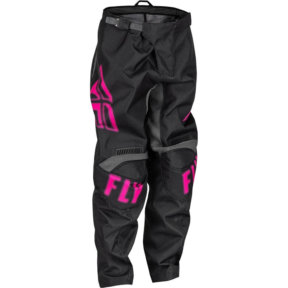 FLY F-16 Kinder Motocross Hose schwarz pink