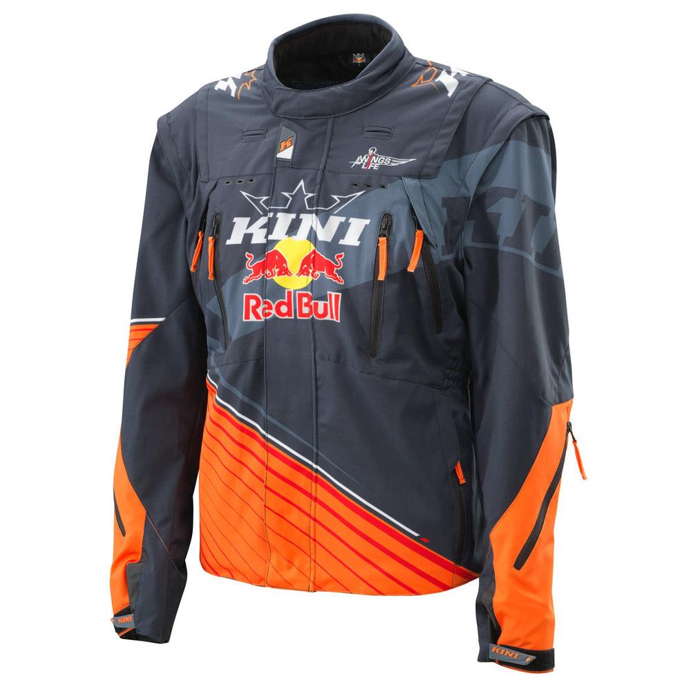 KINI RED BULL Competition Motocross Jacke V2.0 orange weiss grau