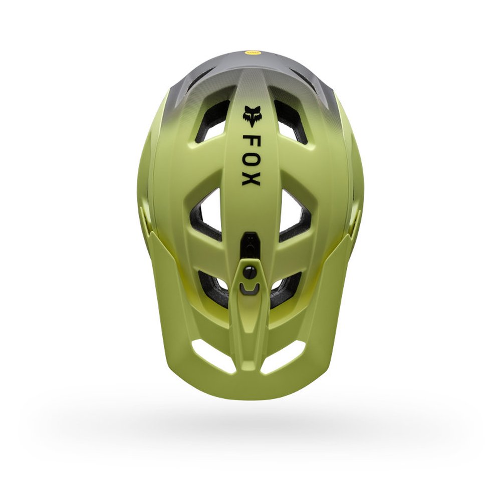 FOX SPEEDFRAME PRO BACKFADE CE Halbschale MTB Helm Limestone