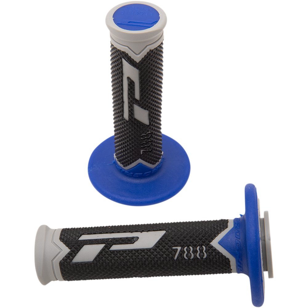 PROGRIP 788 Triple Density Motocross Griffe weiss blau schwarz PROGRIP 788 Triple Density Motocross Griffe weiss blau schwarz
