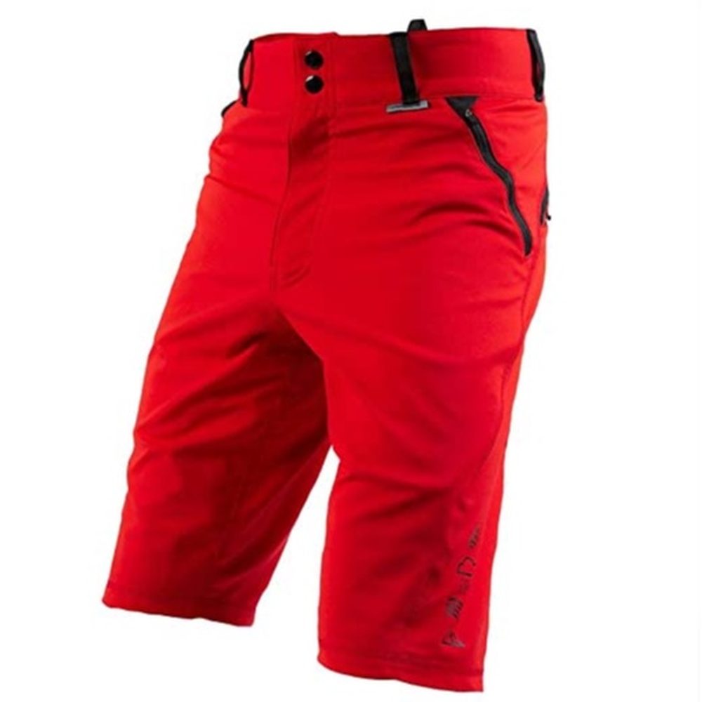 FASTHOUSE Crossline Shorts kurze MTB Hose rot