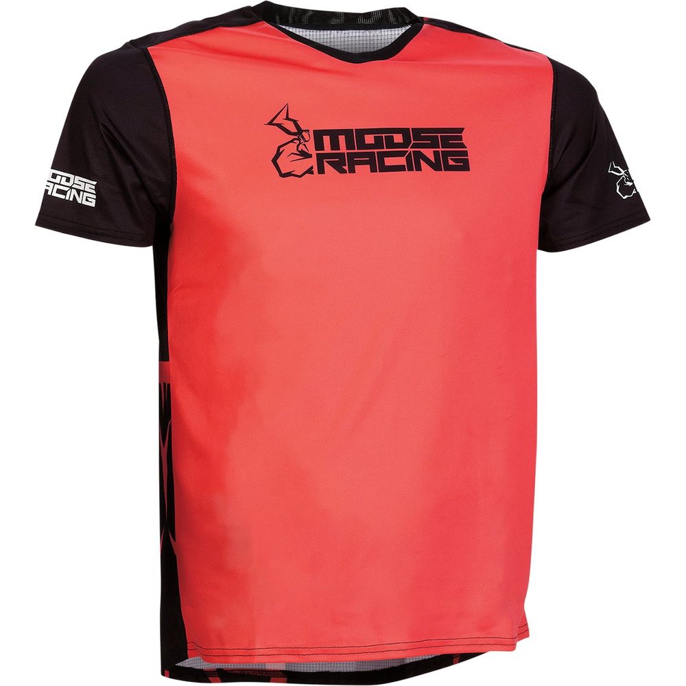 MOOSE RACING kurzärmliges MTB Jersey rot MOOSE RACING kurzärmliges MTB Jersey rot