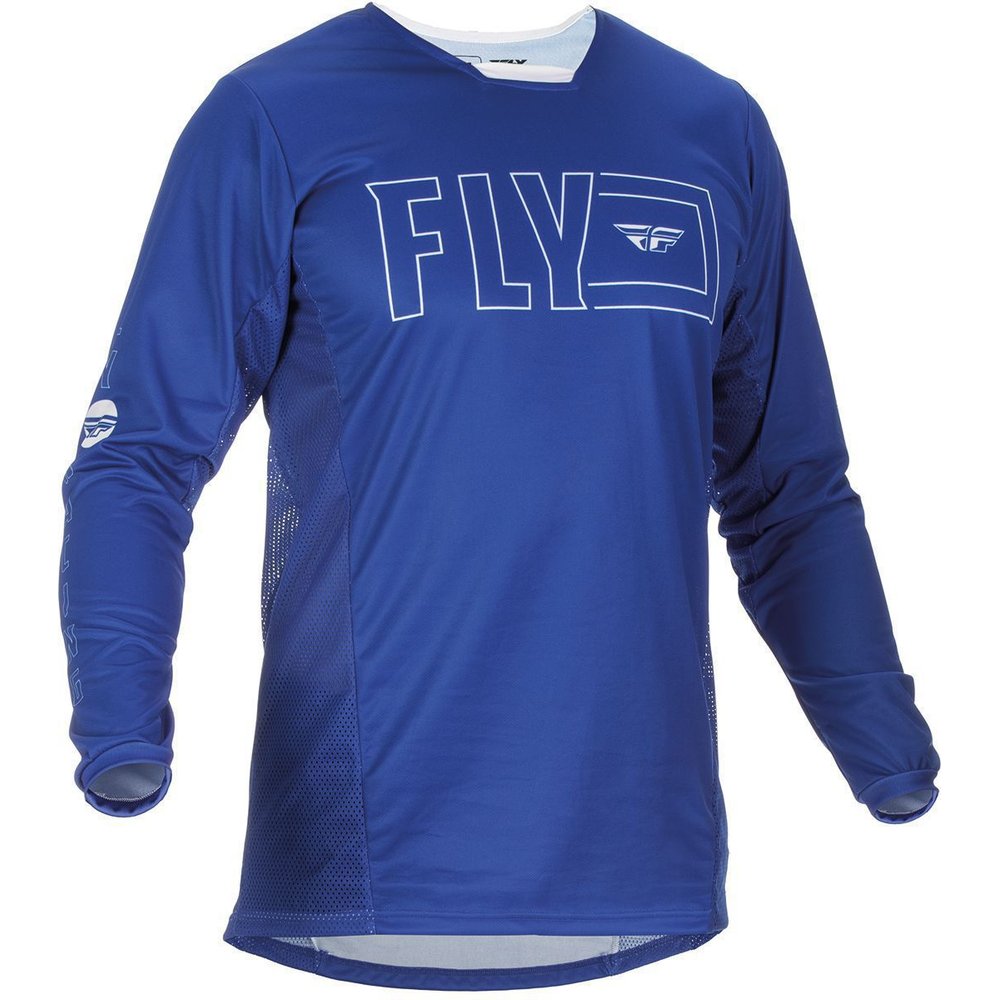 FLY Kinetic Fuel MX MTB Jersey blau weiss FLY Kinetic Fuel MX MTB Jersey blau weiss