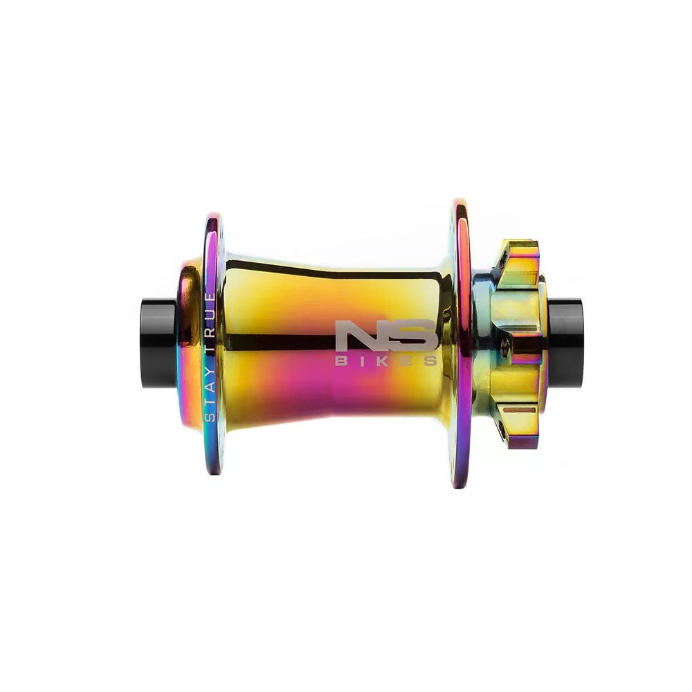 NS BIKES Vorrderradname 100x15 Disc oil slick