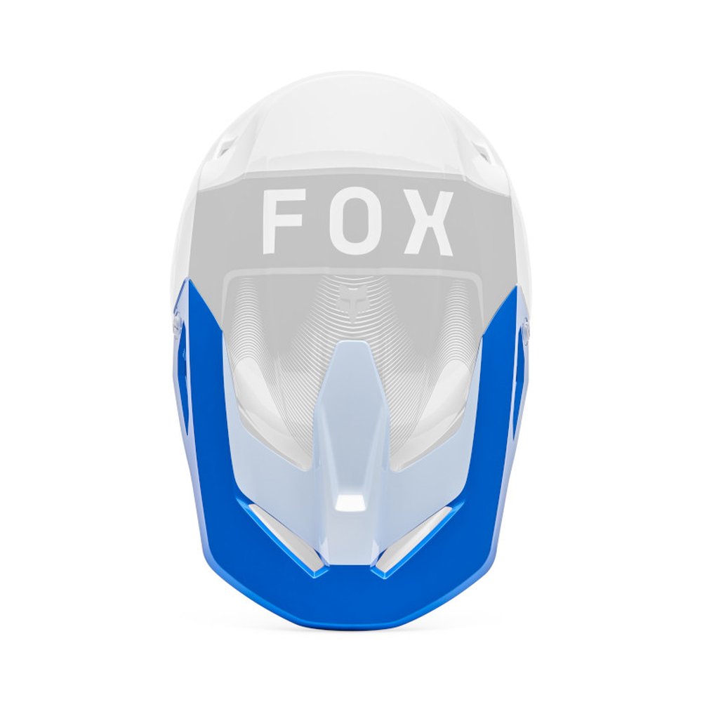 FOX V1  HELMET Helmschirm - COLLECT Open Blau
