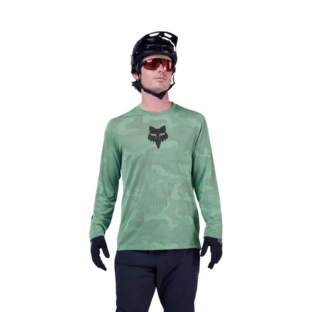 FOX RANGER TRU DRI MTB Jersey langärmlig Pine