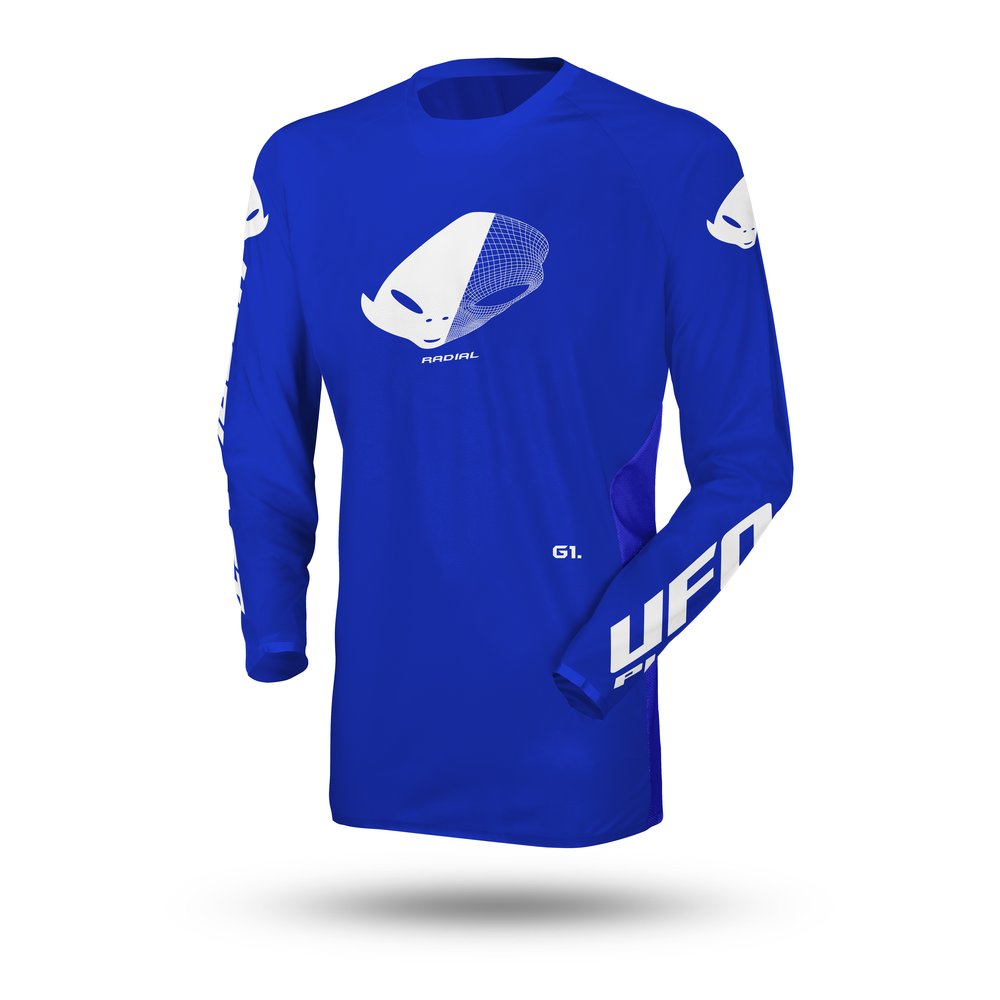 UFO Slim Radial Jersey blau