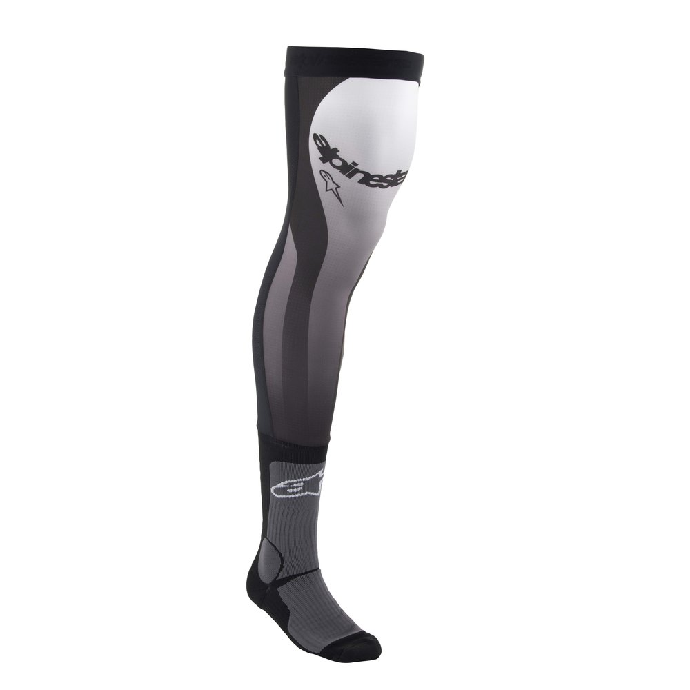 ALPINESTARS Knee Brace Socken schwarz weiss