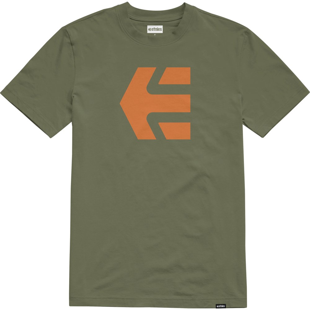 ETNIES Icon Tee T-Shirt moss ETNIES Icon Tee T-Shirt moss