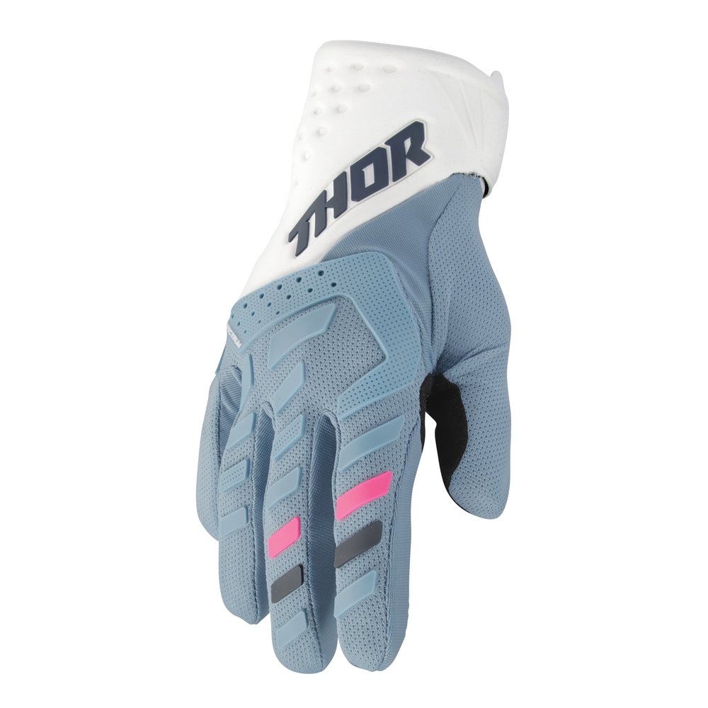 THOR Spectrum Frauen Handschuhe blau weiss