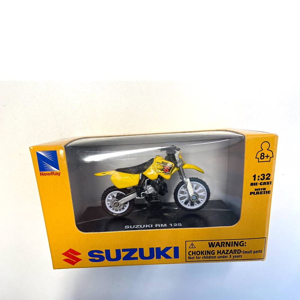 NEWRAY Suzuki 125 RM Modell Maßstab 1:32