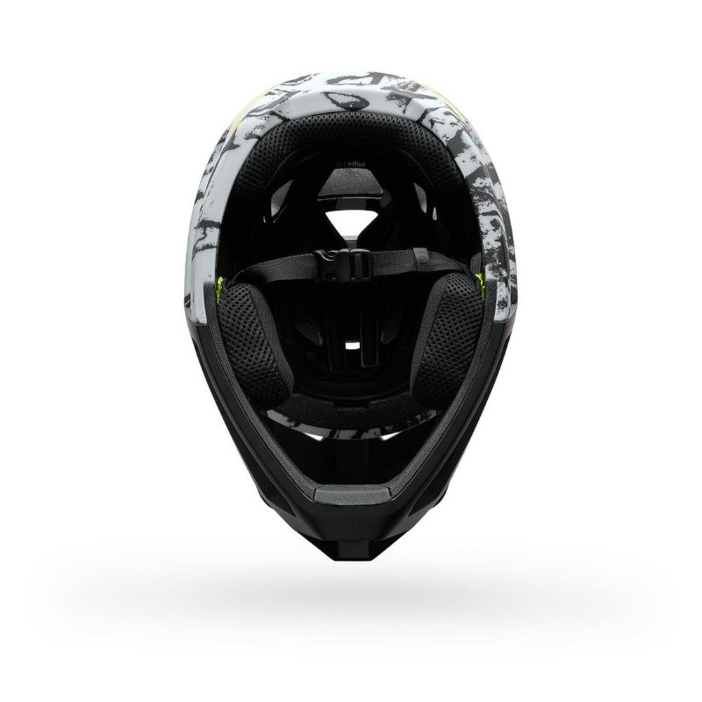 FOX YOUTH PROFRAME THRIVE CE Fullface MTB Helm für Kinder weiss