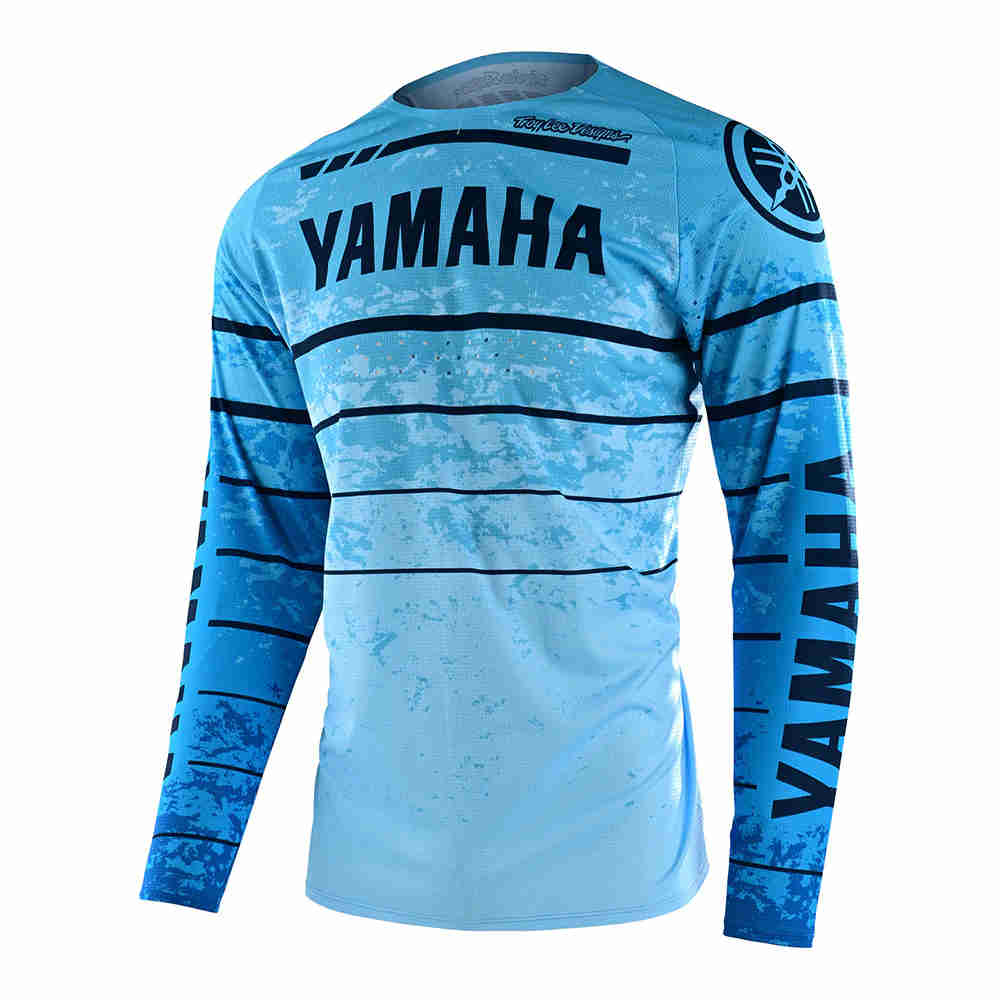 TROY LEE DESIGNS Yamaha SE Pro Motocross Jersey cyan TROY LEE DESIGNS Yamaha SE Pro Motocross Jersey cyan