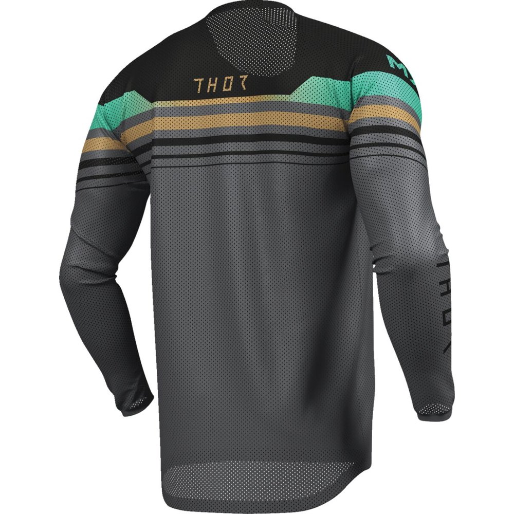 THOR Launchmode Raptor Air Vent Jersey schwarz/grau