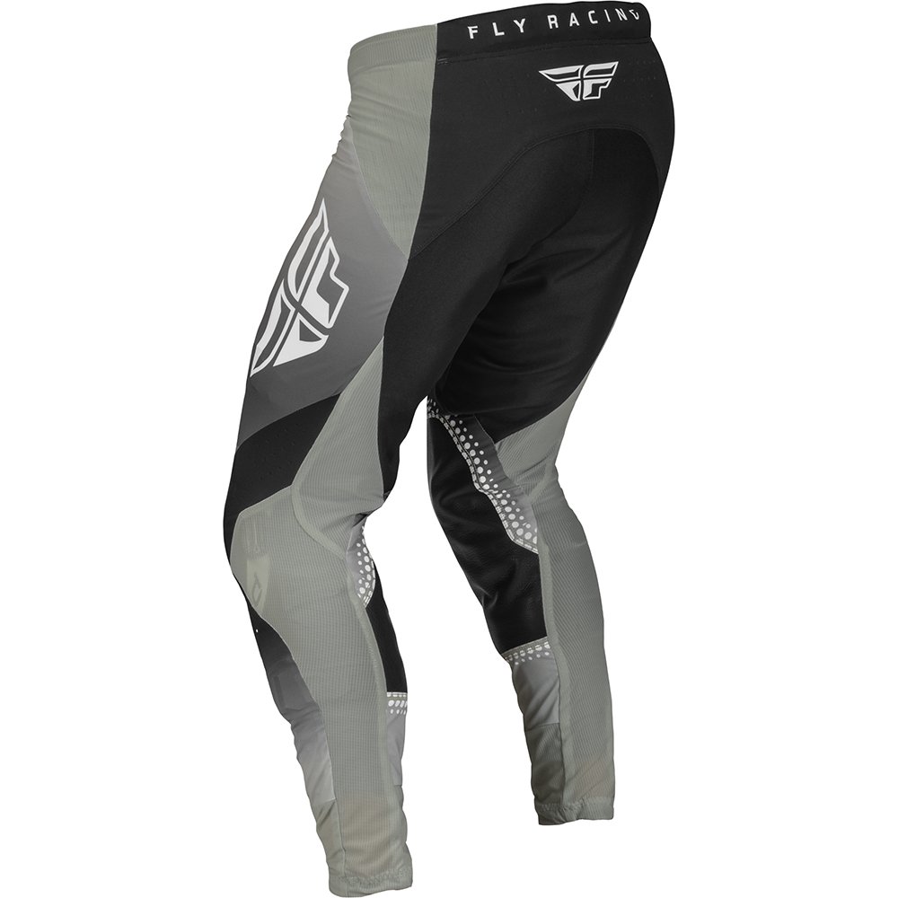FLY Lite Motocross Hose schwarz antrazit grau